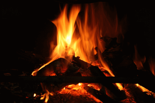 Пламя gif 