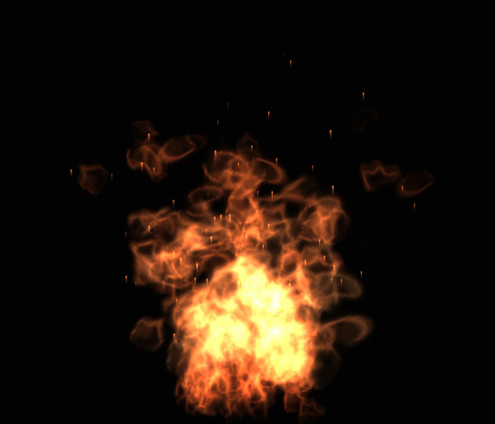 Пламя gif 