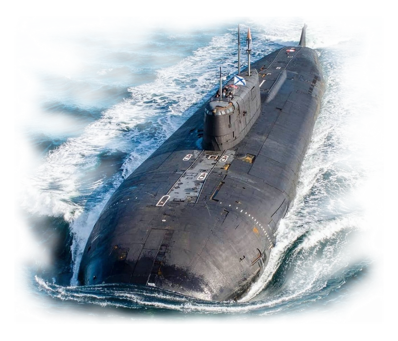 картинка png Подводный корабль